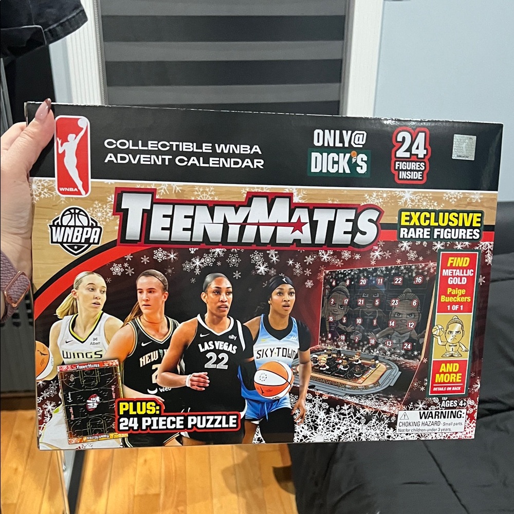 WNBA Advent Calendar - Black and Red